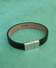men s hugo boss bracelet for sale  WIGSTON