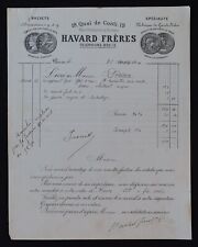 Billhead invoice paris d'occasion  Expédié en Belgium