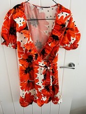 Topshop red orange for sale  BEDFORD