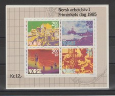 1985 norvegia estrazione usato  Italia