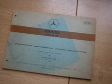 Mercedes Benz UNIMOG Type M 130, originale Motor-Ersatzteilliste Ausgabe A, 1968 comprar usado Mercedes Benz UNIMOG Type M 130, originale Motor-Ersatzteilliste Ausgabe A, 1968 comprar usado  Enviando para Brazil