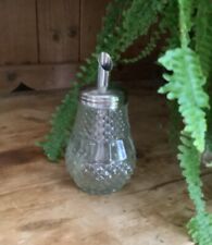 Glass sugar dispenser for sale  MINEHEAD