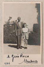 Autografo savoia umberto usato  Morra de Sanctis