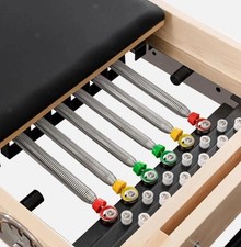 Usado, 6 Piezas Cama Pilates Resorte Reparación Hardware Yoga Ejercicio Gancho Pilates Cama  segunda mano  Embacar hacia Mexico