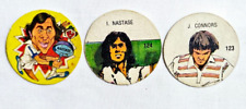 Lote de cartões de tênis 1980-1981 Jimmy Connors & Ilie Nastase Argentina Pog Disc comprar usado  Enviando para Brazil