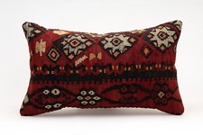 Capa de travesseiro decorativa, 12x20 pol, travesseiro Kilim, travesseiro turco, almofada de sofá comprar usado  Enviando para Brazil