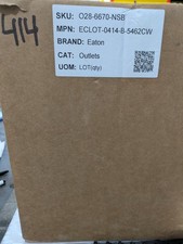 RECEPTÁCULO DUPLEX EATON 5462CW 6-20R  comprar usado  Enviando para Brazil