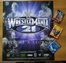 Poster wrestling king usato  Milano
