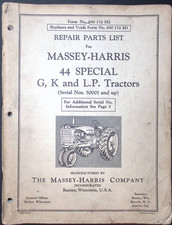 Massey harris special d'occasion  Expédié en Belgium