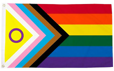 Regenbogenfahne progress inter gebraucht kaufen  Hamburg