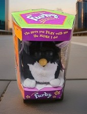 Usado, Original 1998 1ª Geração FURBY PRETO E BRANCO  comprar usado  Enviando para Brazil