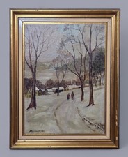 Vtg snowy winter for sale  Dale
