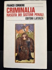Franco cordero criminalia usato  Napoli