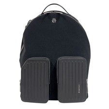 Mochila RIMOWA NEVER STILL média preta lona/couro #3222 comprar usado  Enviando para Brazil