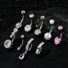 9pcs women navel for sale  South El Monte