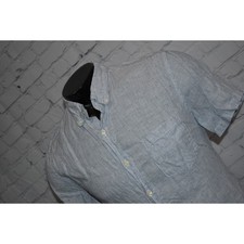 Vestido J Crew estilo havaiano camisa de linho masculino tamanho grande listrado azul  comprar usado  Enviando para Brazil