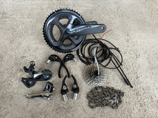 Shimano Ultegra R8000 11 velocidades freio aro mecânico TT / grupo triatlo. comprar usado  Enviando para Brazil