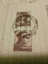 Francobolli epoca 1956 usato  Napoli