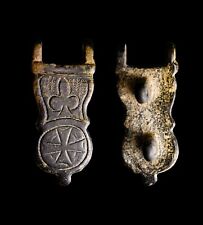 MUITO RARO Cavaleiro Cruzado Arqueiro Templário Fleur De Lis Cruz de Jerusalém NOTA DE LEITURA, usado comprar usado  Enviando para Brazil