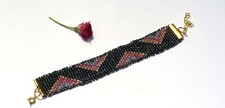 Bracelet perles tissées d'occasion  Combeaufontaine
