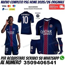 Maglia psg dembelè usato  Pievepelago