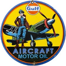 Vintage gulf gasoline for sale  Omaha