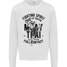 Moletom infantil Muay Thai contato total artes marciais MMA, usado comprar usado  Enviando para Brazil