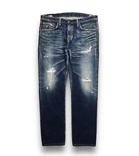 Jeans masculino EDWIN Rebel modelo 053RV feito no Japão com rasgos 100% algodão W36 L33 comprar usado  Enviando para Brazil