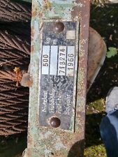 Heavy duty manual for sale  LYMM