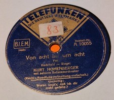 Kurt hohenberger solisten gebraucht kaufen  Odernheim