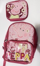 Mochila Peppa Pig com lancheira comprar usado  Enviando para Brazil