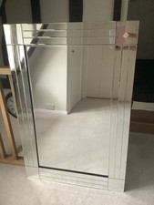 Large rectangular mirror for sale  NEWMARKET