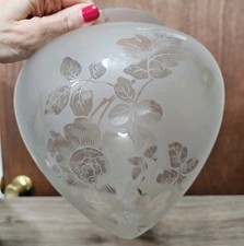 Vintage etched glass for sale  Mineral Ridge