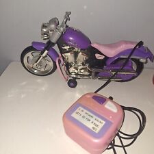 Usado, Vintage Mattel 1998 Barbie Controle Remoto Amarrado Motocicleta Rosa Roxo comprar usado  Enviando para Brazil