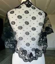 Vintage black lace for sale  TEWKESBURY