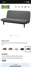 sofa bed ikea beddinge for sale sofa bed ikea beddinge for sale STOKE-ON-TRENT