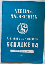 Schalker vereinsnachrichten sc gebraucht kaufen  Bochum