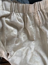 Pair ivory damask for sale  BROMLEY