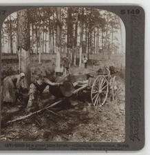 Forno de alcatrão de madeira de pinho NC Underwood Stereoview c1900 comprar usado  Enviando para Brazil