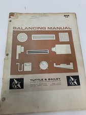 manual de balanceamento tuttle bailey 9-70 comprar usado  Enviando para Brazil