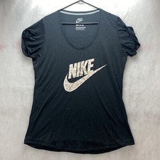 Usado, Camiseta Nike Feminina G Preta Manga Curta Camuflagem Swoosh Decote Redondo Blusa Top comprar usado Usado, Camiseta Nike Feminina G Preta Manga Curta Camuflagem Swoosh Decote Redondo Blusa Top comprar usado  Enviando para Brazil