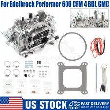 Carburador de 4 barris Edelbrock 1405 Performer 600 CFM, estrangulador manual para Chevy comprar usado  Enviando para Brazil