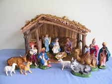 Vintage nativity creche d'occasion  Expédié en Belgium