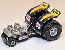 Vintage Micro Machines Tractor Pull Dragster 1990 Galoob Preto e Amarelo, usado comprar usado  Enviando para Brazil