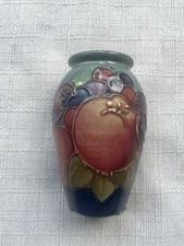 Moorcroft vase finches for sale  ST. COLUMB