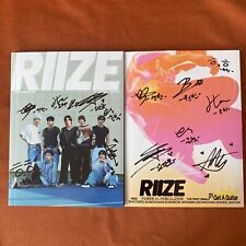 RIIZE 1º single obtenha um CD de guitarra álbum K-Pop assinado autografado 2024 comprar usado  Enviando para Brazil