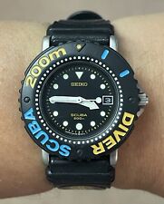 1989 Seiko Buddy Vintage relógio de mergulho quartzo 5H25-6A10, usado comprar usado  Enviando para Brazil
