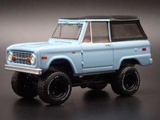 1972 72 FORD BRONCO SUV 4X4 AZUL-PETRÓLEO MODELO DE CARRO FUNDIDO COLECIONÁVEL ESCALA 1:64 comprar usado  Enviando para Brazil