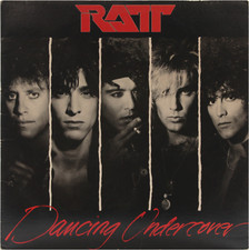 RATT Dancing Undercover USED 1986 LP Hard Rock Glam Metal Vinyl Record ATL-81683, usado comprar usado  Enviando para Brazil