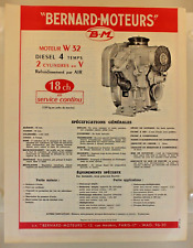 Prospectus brochure bernard d'occasion  Expédié en Belgium